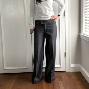 Banana Republic wide leg gray pants